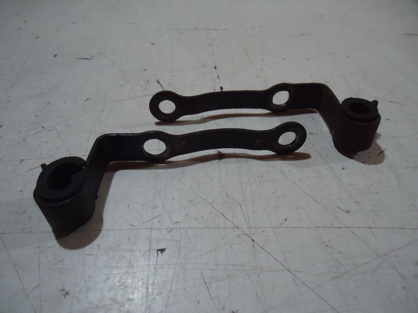 Suzuki GS850G Front Brake Hose Guides GS850 Brake Line Guide