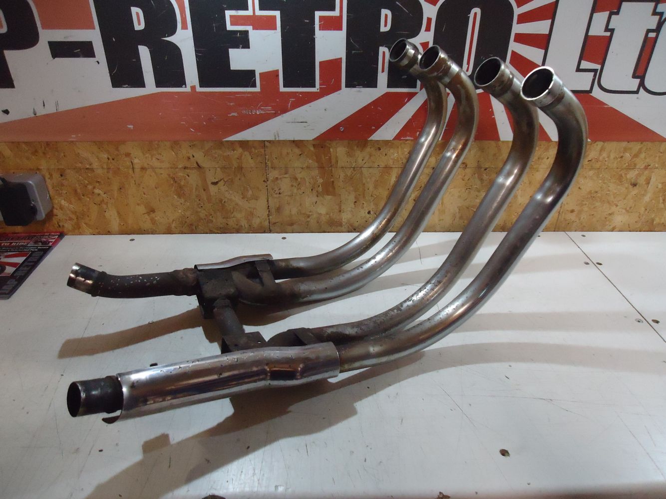 Kawasaki ZR750 Zephyr Exhaust Manifold ZR 750 Exhaust Downpipes