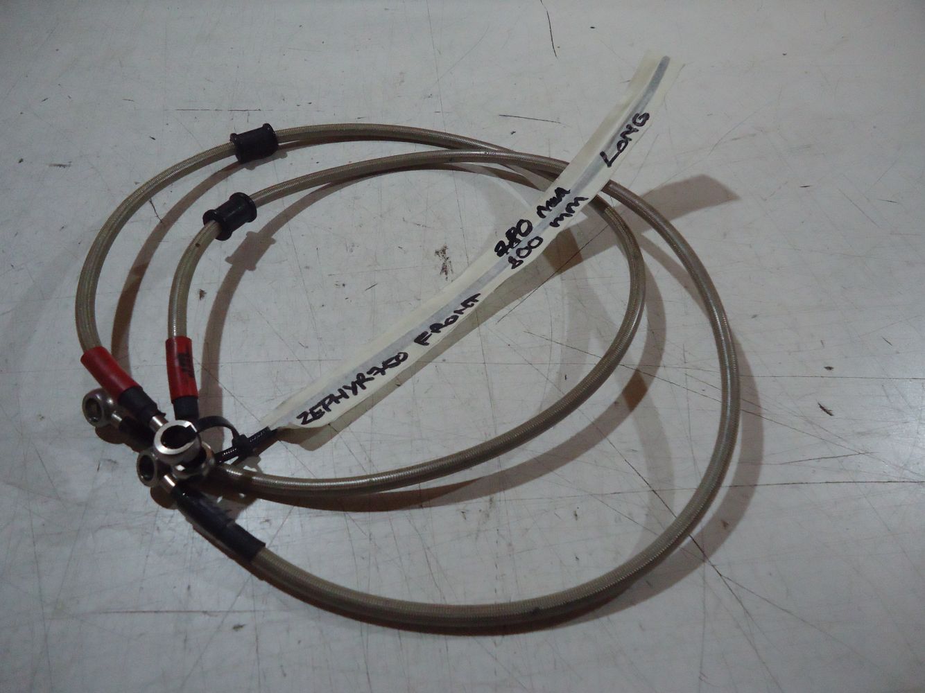 Kawasaki ZR750 Zephyr Front Brake Hose Lines