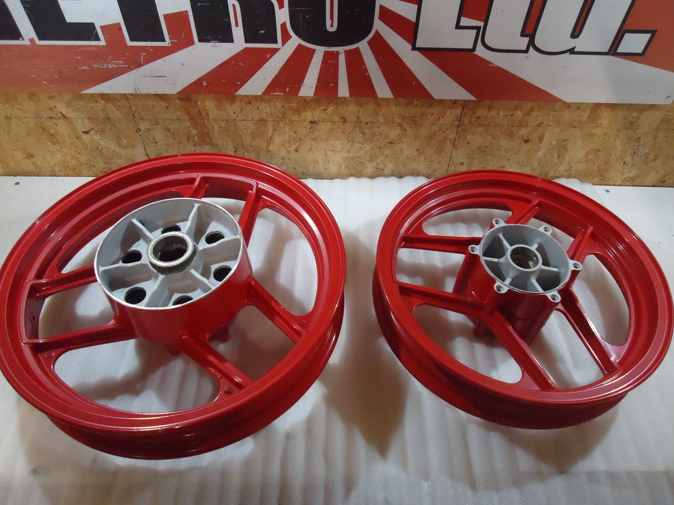 Kawasaki GPZ900R Restored Wheels GPZ900 Front Rear Wheel Rim