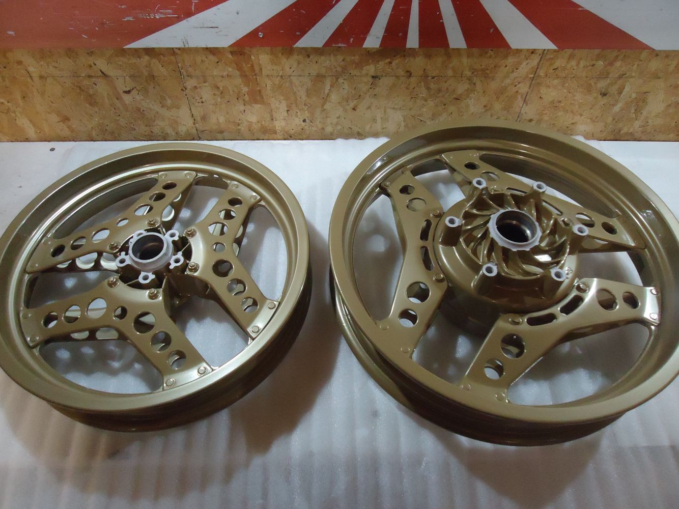 Honda VF750F Restored Wheels VF750 Front Rear Wheel Rim