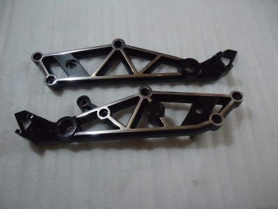 Kawasaki GPZ1100A Unitrak Footrest Hangers GPZ1100 Footpeg Mount Bracket