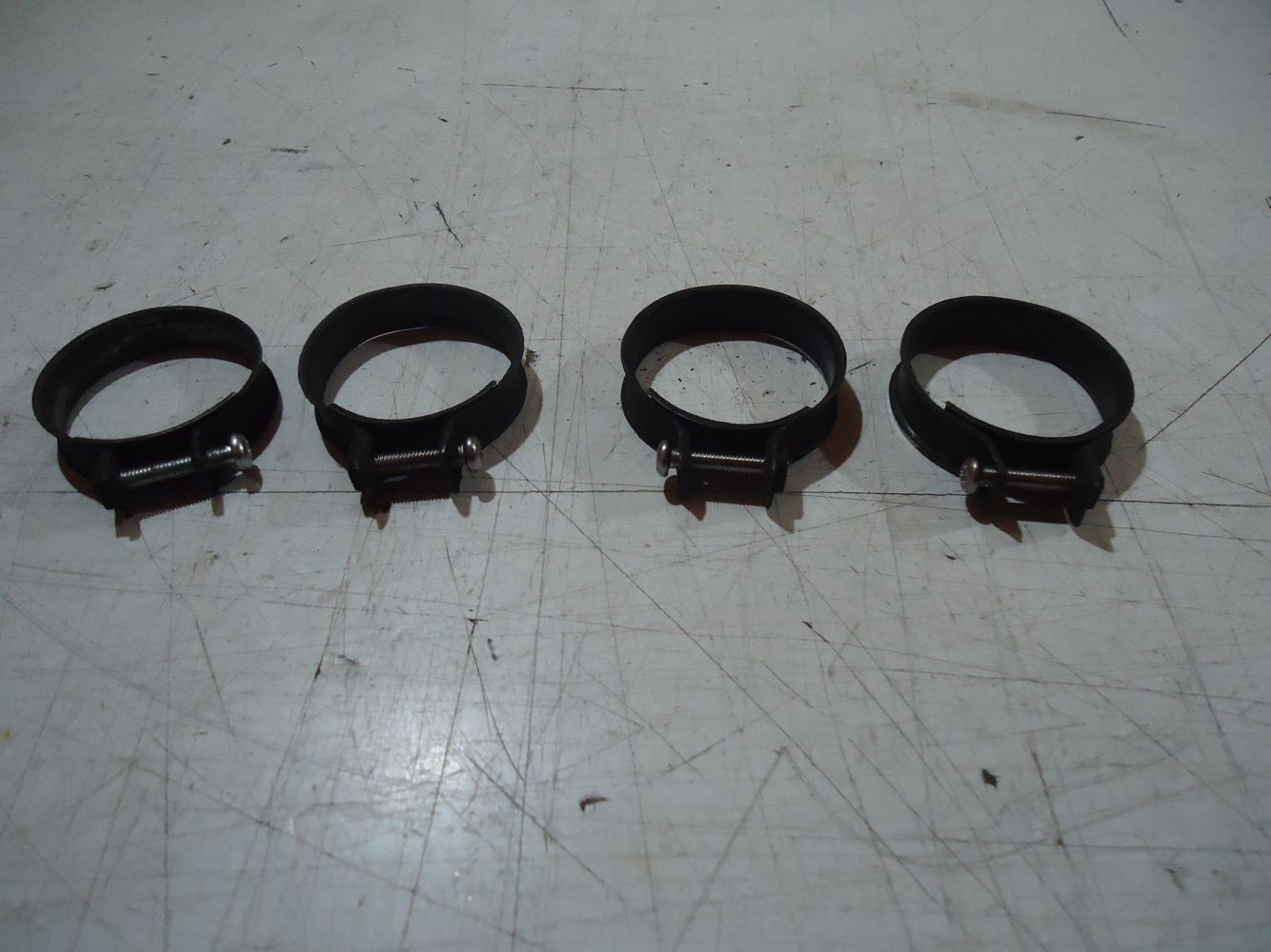 Kawasaki GPZ1100A Unitrak Inlet Manifold Clamps GPZ1100