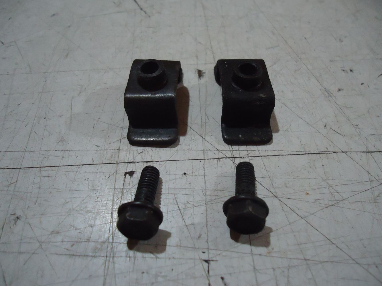 Kawasaki GPZ1100A Unitrak Handlebar Lock Plates GPZ1100