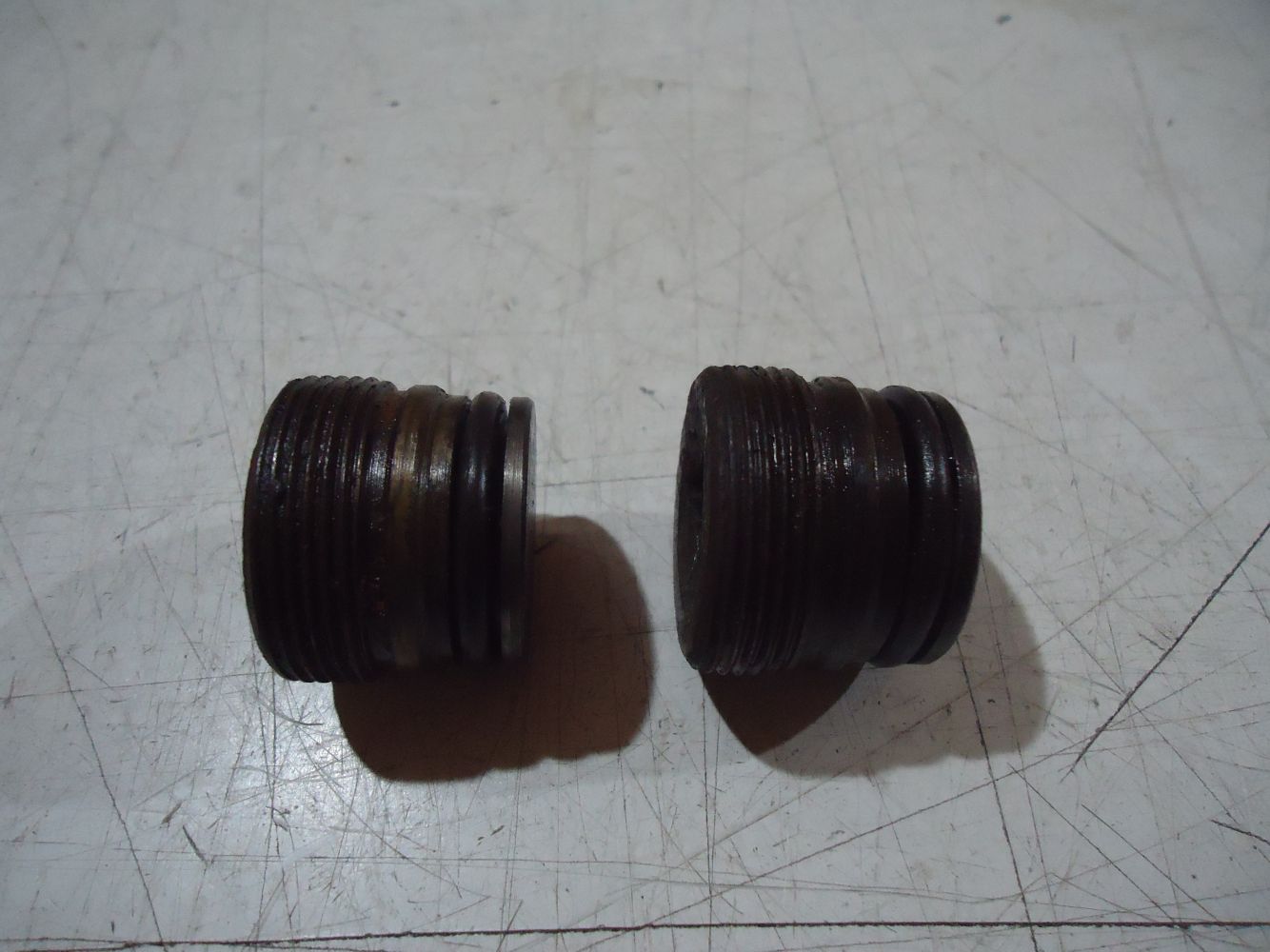 Kawasaki GPZ1100A Unitrak Fork Top Caps GPZ1100 Forks