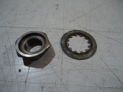 Kawasaki GPZ1100A Unitrak Front Sprocket Nut GPZ1100