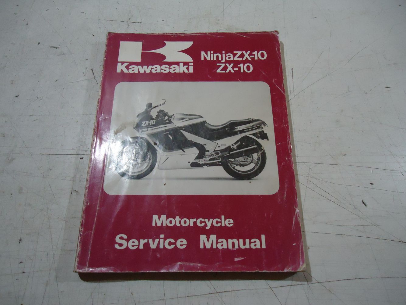 Kawasaki ZX10B Tomcat Workshop Manual ZX-10