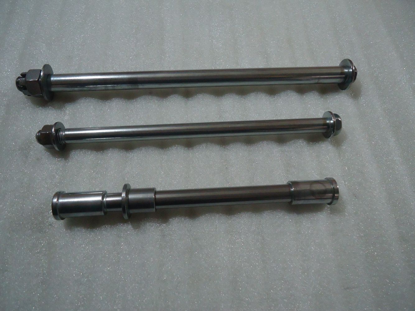 Kawasaki GPZ500S Front Rear Wheel Spindles GPZ500 Swingarm Axle Spindle