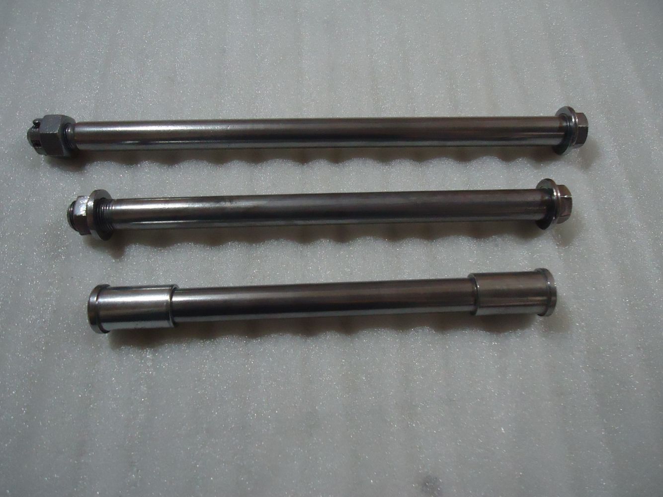 Kawasaki ZX6R Front Rear Wheel Spindles ZX-6R Swingarm Axle Spindle