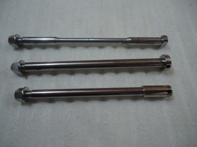 Yamaha XJ550 Seca Front Rear Wheel Spindles XJ550 Swingarm Axle Spindle