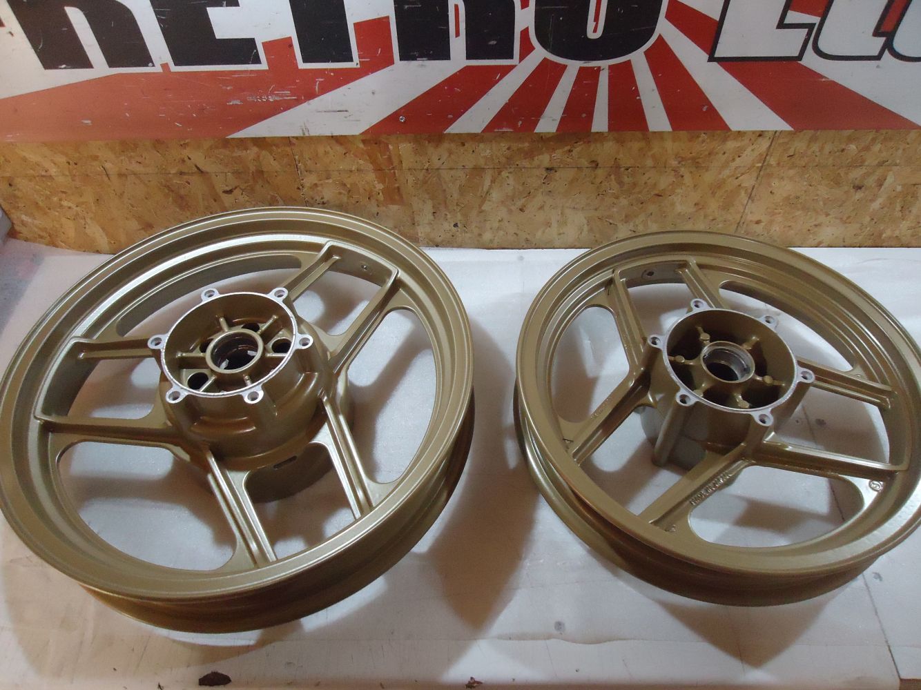 Kawasaki GPZ900R Front Rear Wheel GPZ900 Restored Wheels ZX900A Rim GPZ750R