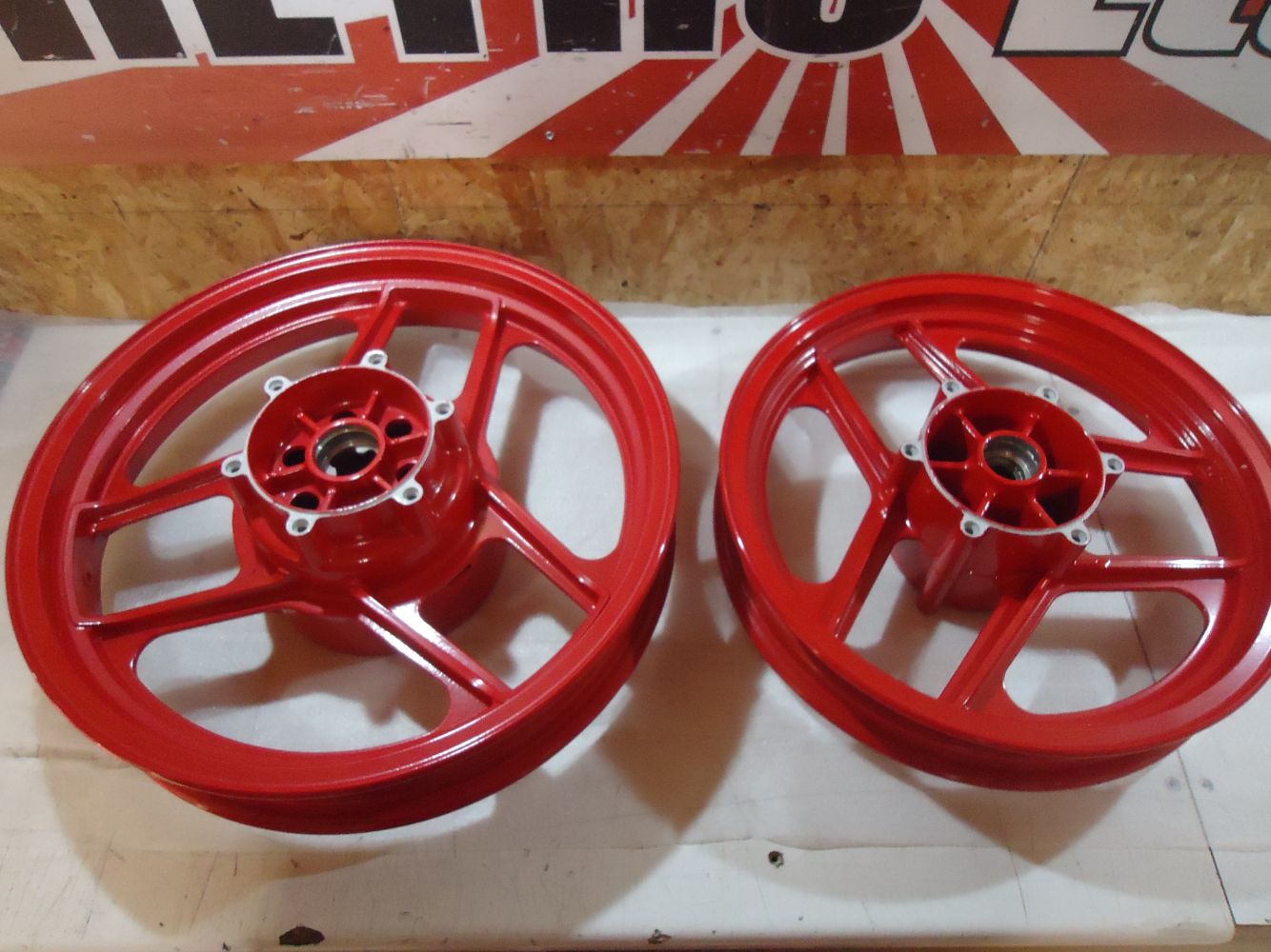 Kawasaki GPZ900R Front Rear Wheel GPZ900 Restored Wheels ZX900A Rim GPZ750R