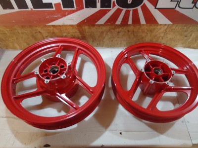 Kawasaki GPZ900R Front Rear Wheel GPZ900 Restored Wheels ZX900A Rim GPZ750R