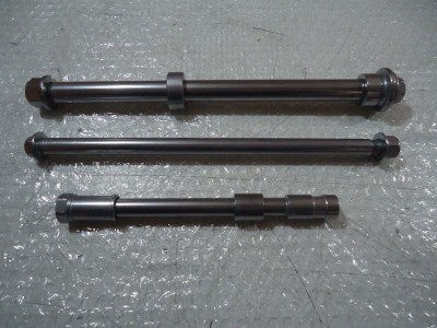 Honda CBX750F Front Rear Wheel Spindles Axle CBX750 Swingarm Spindle Axles