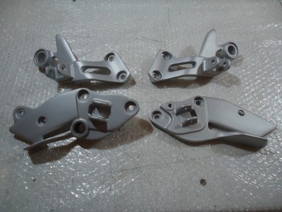 Yamaha XJ900S Diversion Front Rear Footrest Hangers XJ900 Footpeg Mount Brackets Hanger