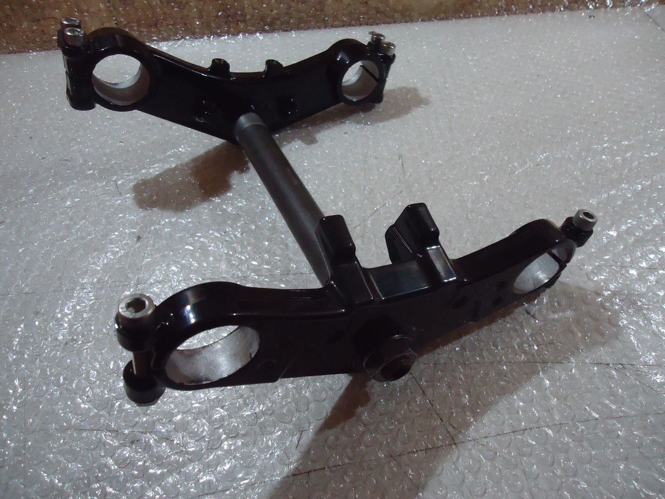 Kawasaki GPZ1000RX Fork Yokes GPZ1000 Top Bottom Yoke GPZ 1000 Steering Stem ZXT00A