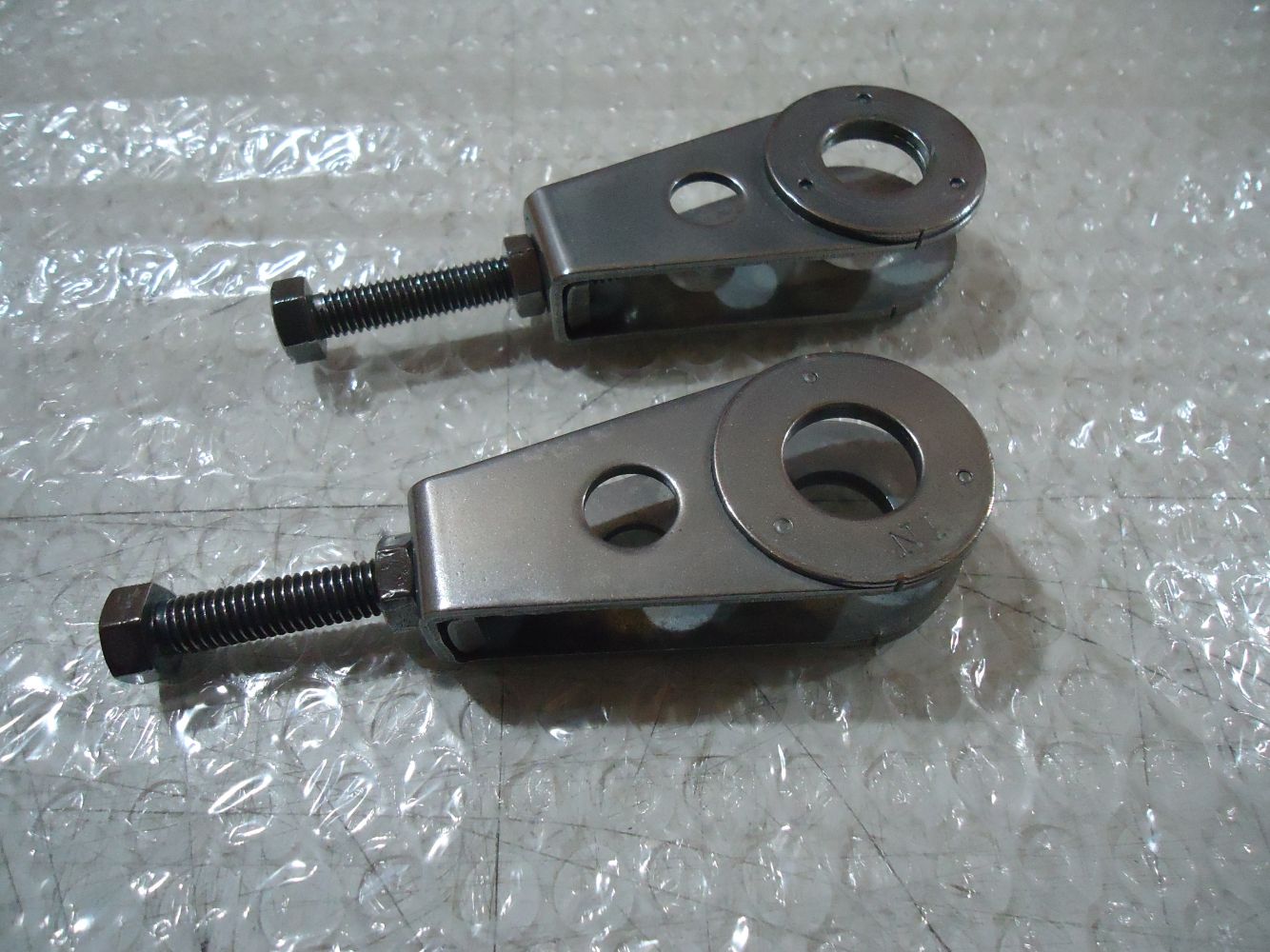 Kawasaki GPZ550 Chain Adjusters GPZ 550 Rear Wheel Adjuster