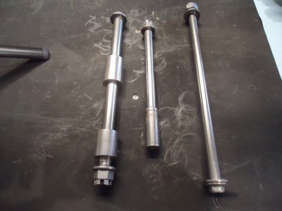 Honda CB250N Superdream Front Rear Wheel Spindles CB250 Swingarm Axle Bolt CB 250 Spindle
