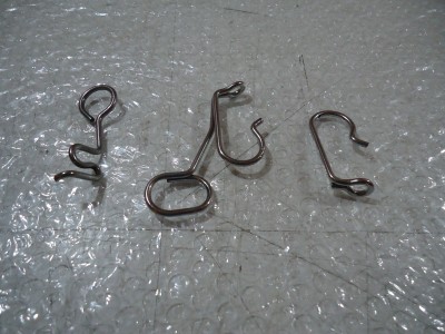 Kawasaki 750 Zephyr Front Brake Hose Guides ZR750 Cable Guide ZR 750
