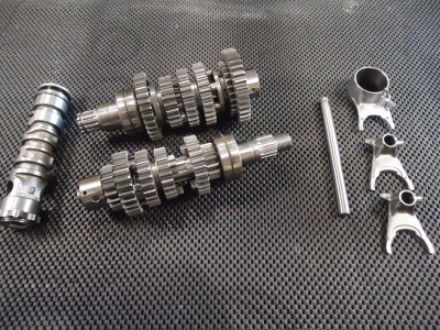 Kawasaki GPZ600R Gearbox GPZ600 Gear Drum Selector Forks 