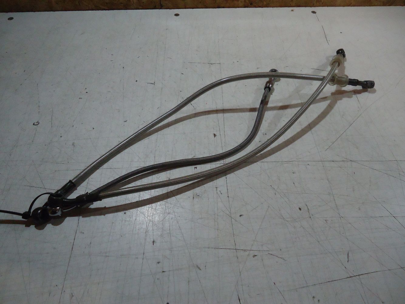 Honda CBX750F Braided Front Brake Hose Lines CBX750 RC17