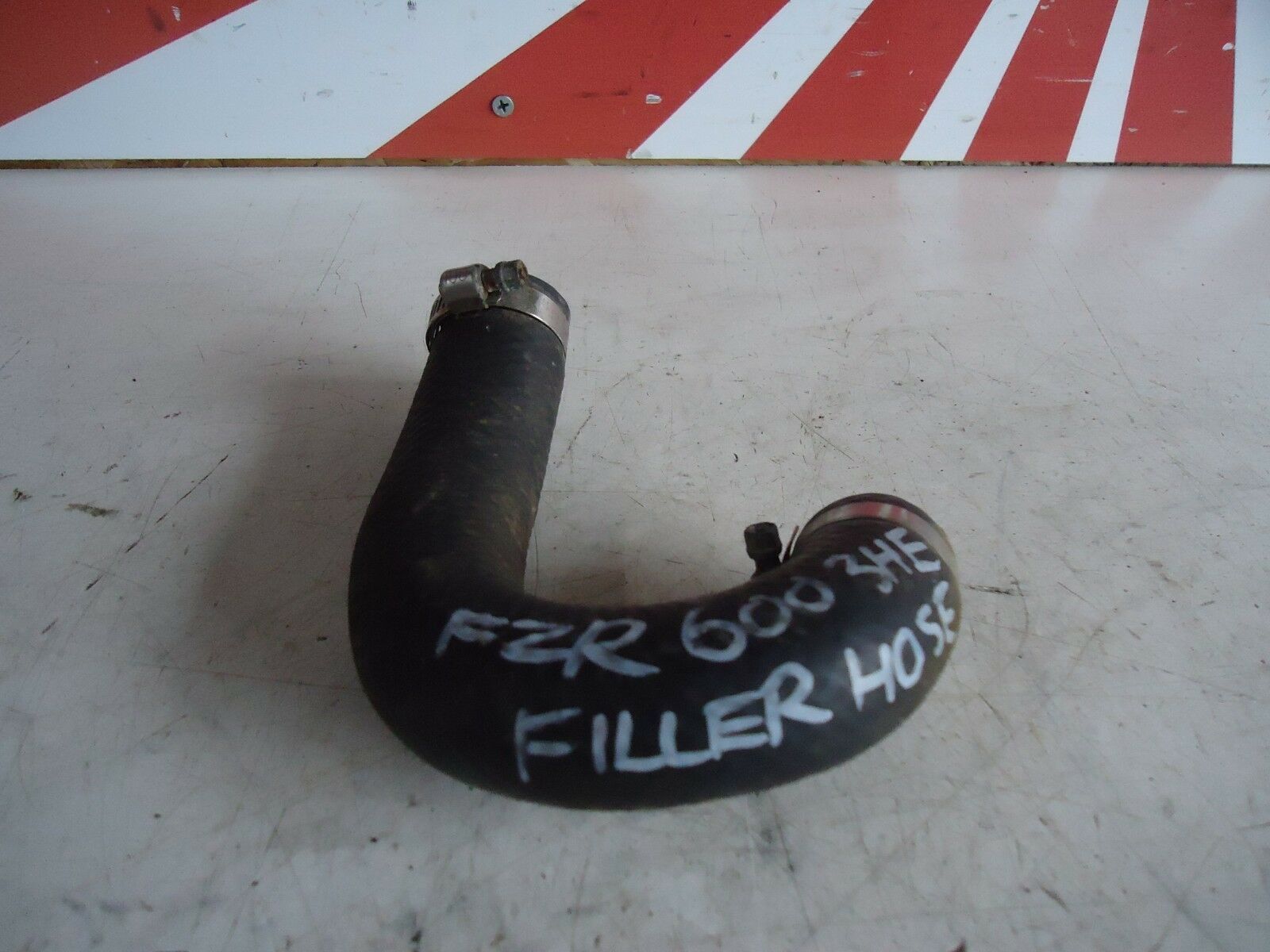 Yamaha FZR 600 Filler Radiator Hose 3HE FZR600 Coolant Pipe