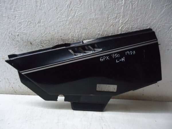 Kawasaki GPX750R LH Side Panel 1987 GPX750 Side Fairing Panel