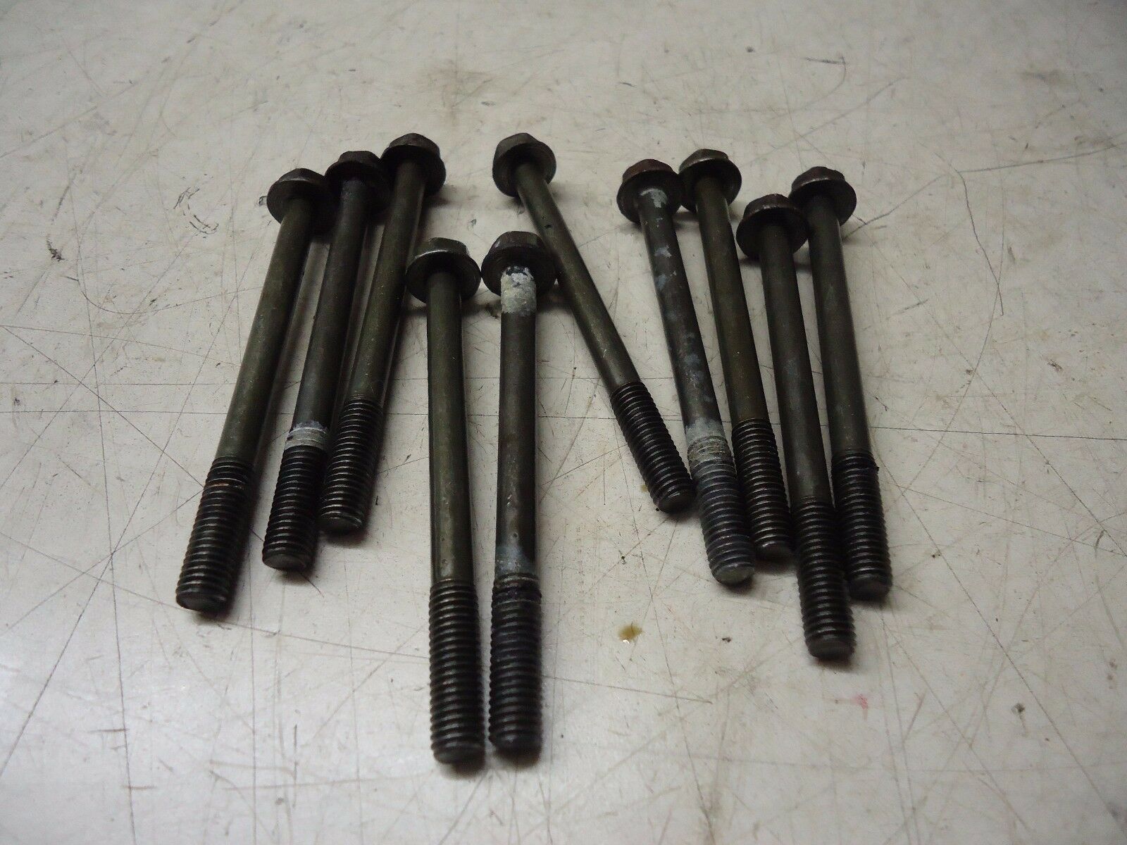 KAWASAKI GPX400R CRANKCASE BOLTS GPX400 ENGINE BOLTS