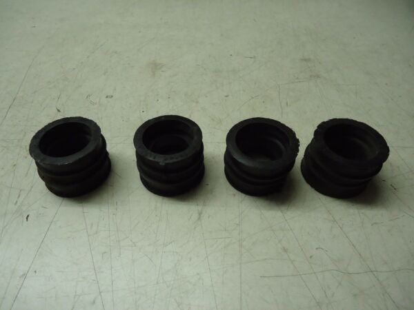 KAWASAKI GPX400R CARB TO ENGINE BOOTS GPX400 CARB INLET RUBBERS