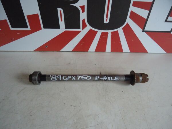 Kawasaki GPX750R Rear Wheel Spindle 1989 GPX750 Wheel Axle